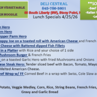 Lunch Specials