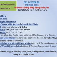 Lunch Specials